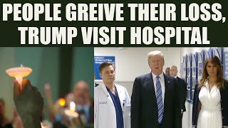 Florida school attack: Trump meets victims, memorial candlelight match taken out | Oneindia News