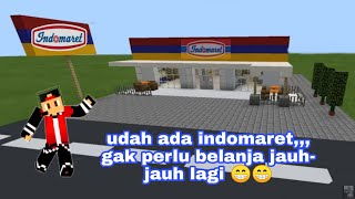 MEMBANGUN INDOMARET PERTAMA di TENGAH LAPANGAN (My Minecraft Part 2)
