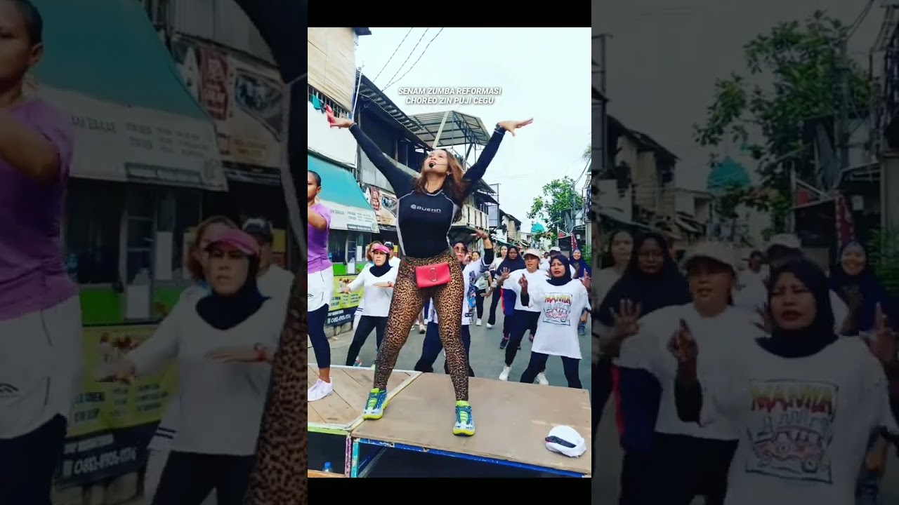 SENAM ZUMBA KREASI || MARI BERDANSA || TIKTOK VIRAL || CHOREO ZIN PUJI CEGU