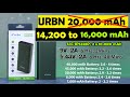 URBN Power 20,000 mAh: TearDown, Charging Time &amp; Capacity Tests 🛠❤