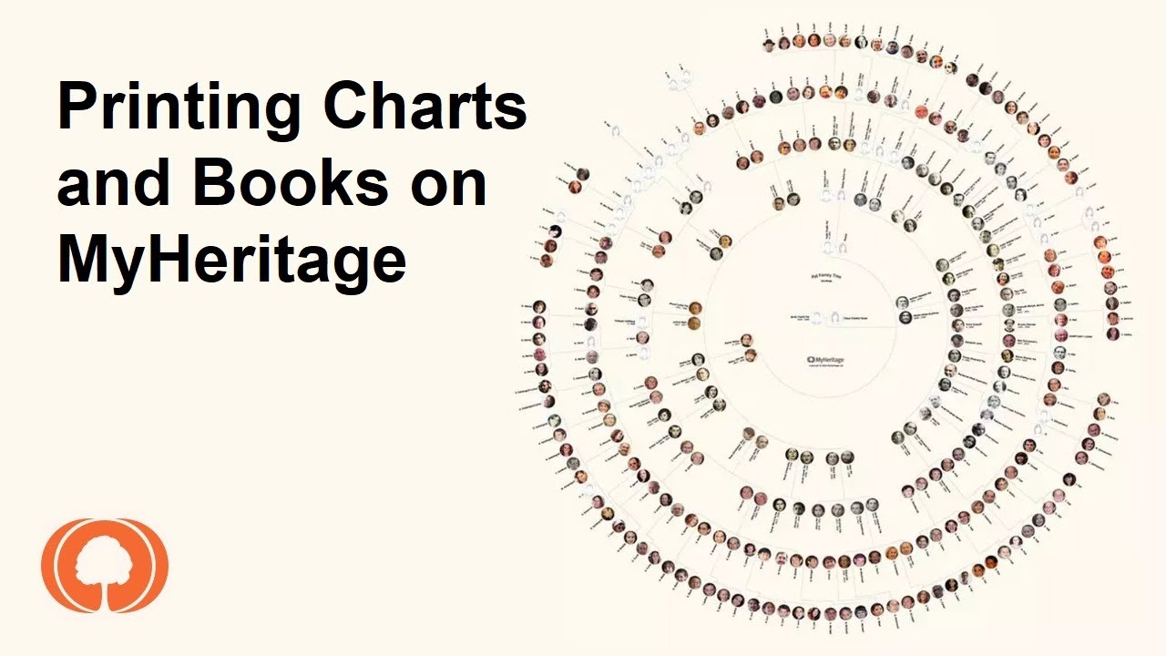 Staple I modsætning til faldt Printing Charts and Books on MyHeritage - YouTube