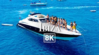 🇪🇸 [ 8K ] IBIZA in 8K by DRONE (8K Ultra HD)(8K Drone Video)