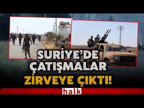 SURİYE'DE TANSİYON YİNE YÜKSELDİ! Dürzi-Bedevi çatışmasına ordu müdahale etti! Onlarca kişi öldü!