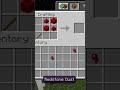 Can I Craft red stone sword in Minecraft #minecraft #shorts #youtube
