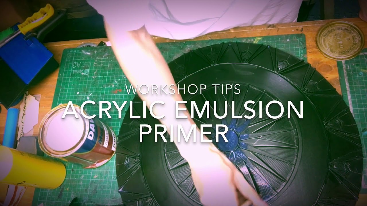 Priming EVA Foam With Acrylic Gloss Emulsion Latex Wall Paint YouTube priming-eva-foam-with-acrylic-gloss-emulsion-latex-wall-paint-youtube