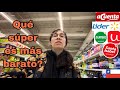 COMPARANDO PRECIOS de SUPERMERCADOS del SUR de CHILE 🇨🇱 en la CIUDAD de OSORNO