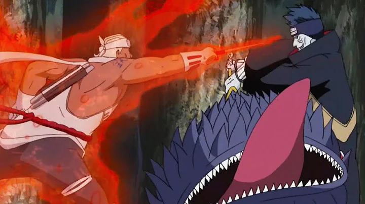 Killer Bee vs Kisame Full Fight | Naruto Shippuden English Sub