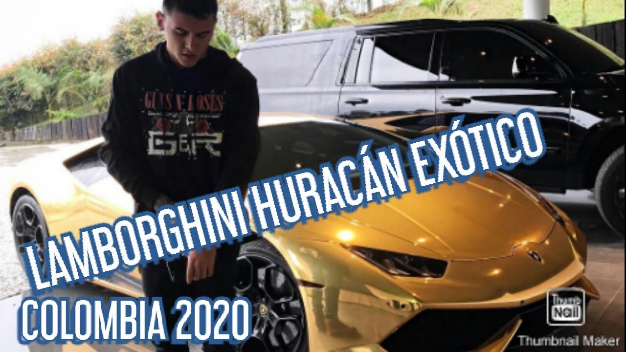 Lamborghini huracán Colombia, Lamborghini de Kevin Roldán 2020 - YouTube