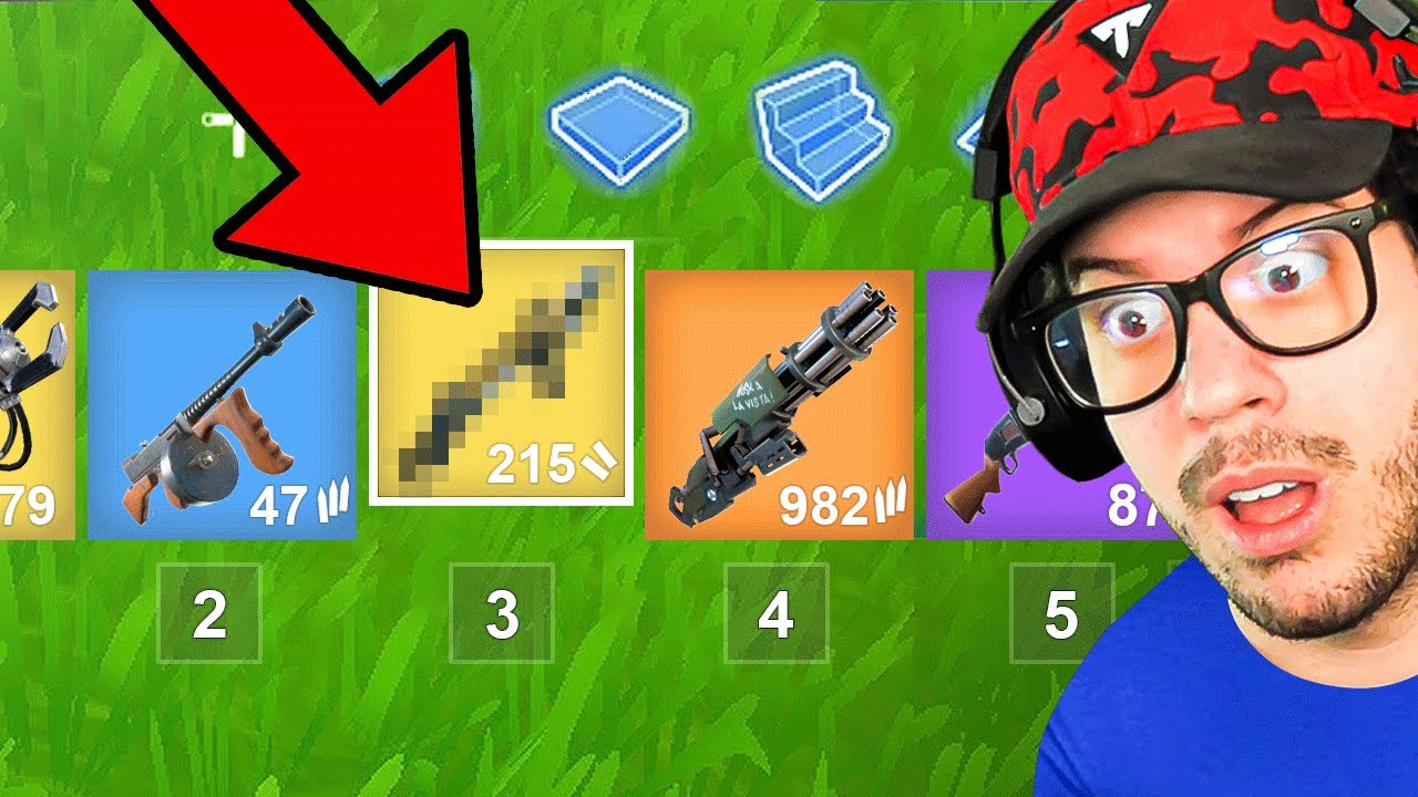 I Found a BANNED Weapon in Fortnite! - YouTube
