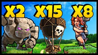 Th8 GoVaLo (Golem + Valkyrie + Balloon) War Attack Strategy 2020 | Clash of Clans - Coc