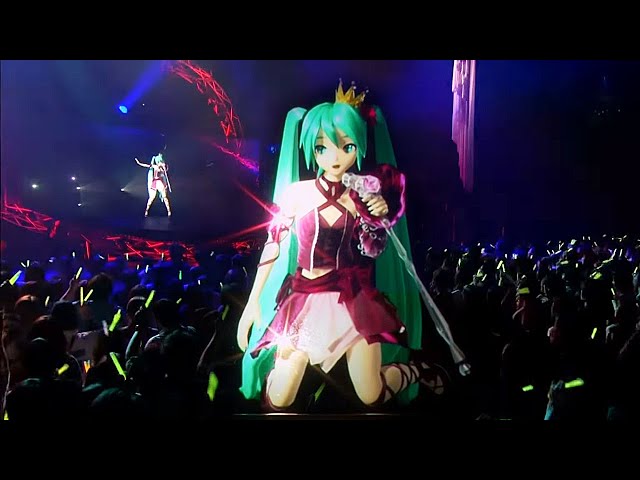 Romeo and Cinderella - Hatsune Miku (Subtitles cc) Vocaloid Live Concert class=