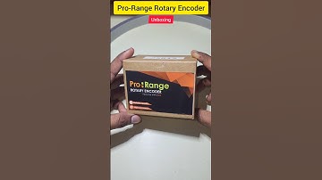 Unboxing a Pro-Range Rotary Encoder 🔥🔥 #shorts  #viralvideo #reels #electroeshu #electronic #diy