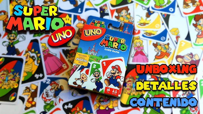 Capítulo 124 🍄 Uno Super Mario Bros de Mattel 