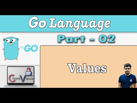 Learn Go Programming from Scratch - Part 02 - Values
