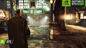 Batman Arkham City MAXED OUT with PhysX | RTX 5080 Ultra 4K Gameplay