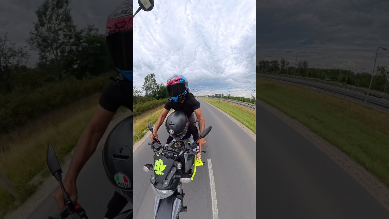 Crazy backpack 🤪 #fypシ #yamaha #bikelife #mt07 #shorts - YouTube