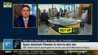 GET UP | Wemby PROVES to the world he’s the NEXT GOAT! - Windy on Spurs TORCH Thunder in Game 6