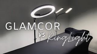 Glamcor vs. Ring Light (Best Light For Eyelash Extensions) 