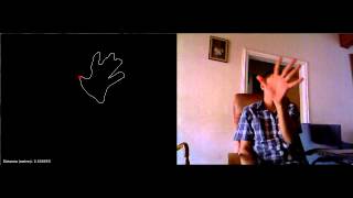 Detection of the fingertip with kinect and DTW