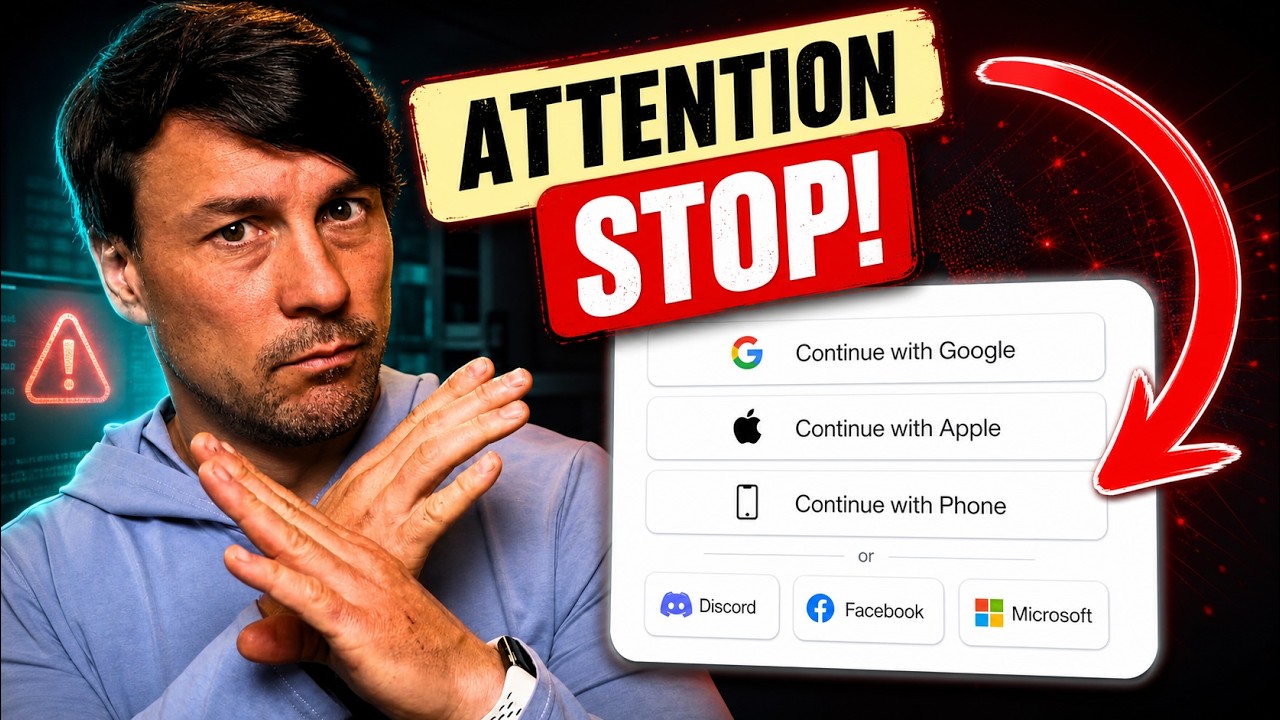 Regardez ceci avant de cliquer sur “Se connecter avec Google”