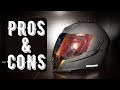 ICON AIRFLITE Rubatone Helmet 1 MONTH REVIEW | RST Red Face Shield (Visor) With Mohawk