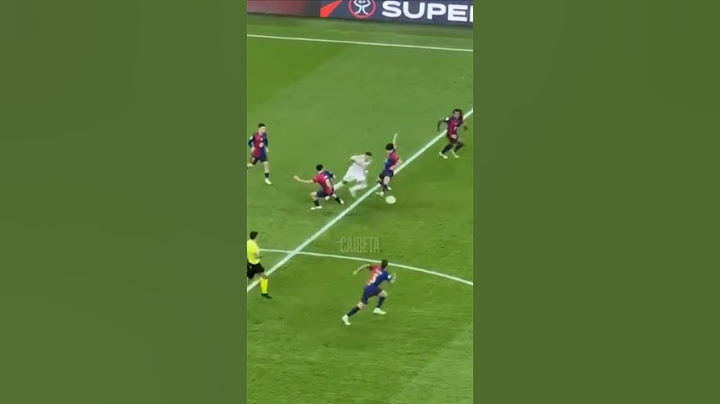 KYLIAN MBAPPÉ INCREÍBLE REGATE AL FC BARCELONA EN EL CLÁSICO REAL MADRID SUPERCOPA #football #mbappe