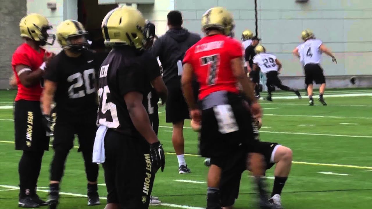 Army West Point Football Spring Practice Report 4116 YouTube