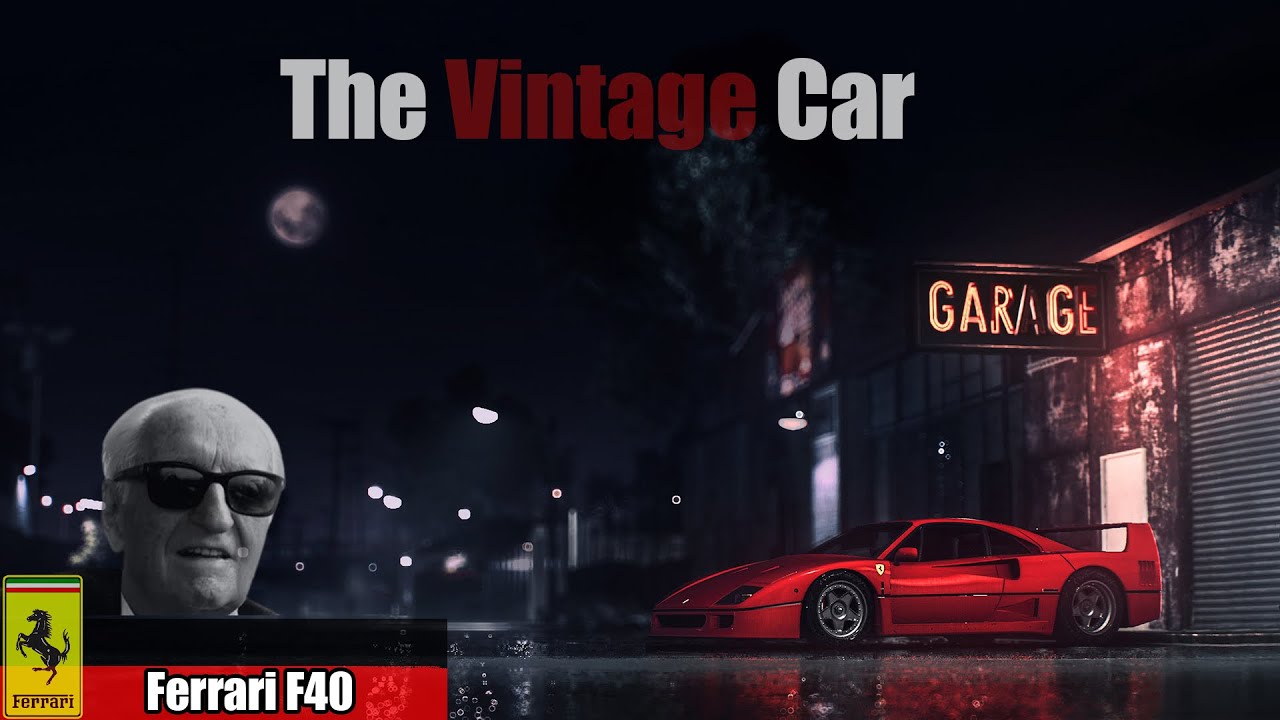 HISTORY OF FERRARI (F40)