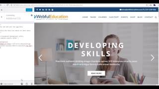 Reduce Margins Between Sections - Education WordPress Theme