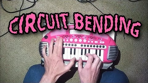 Circuit Bending: ELC kids piano pitch bend
