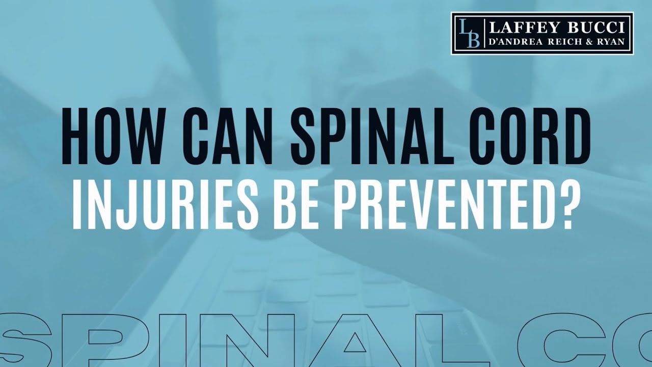 How Can Spinal Cord Injuries Be Prevented?