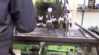 Straightening a Henry J Crankshaft