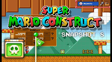 Super Mario Construct v8 Snapshot 8 Overview