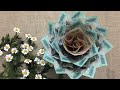 Hoa tiền/ Cách gấp hoa tiền đơn giản tại nhà/hoa làm bằng tiền polymer/hoa tiền Origami