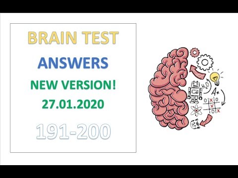 Brain Test: Tricky Puzzles Answers | Level 191 192 193 194 195 196 197 198 199 200 Gameplay