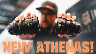 The NEW Nisi Athena 40mm t1.9 and 135mm t2.2 Are AMAZING!