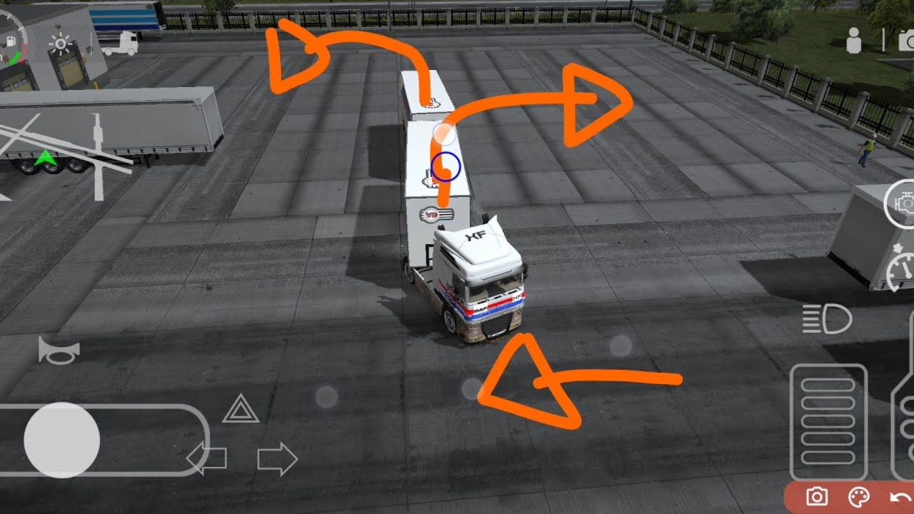 Como maniobrar con doble remolque, dolly tipo ( A ). tutorial como parkear en reversa. 