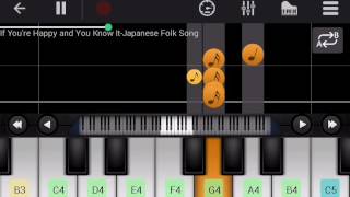 If You Are Happy And You know it | Piano Cover | Children Rhyme screenshot 3