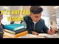 EFSANE YORUCU BİR VİZE HAFTASI -VLOG#4