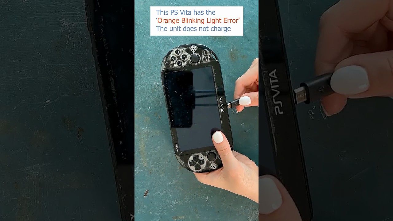 PS Vita Orange Blinking Light Fix - YouTube