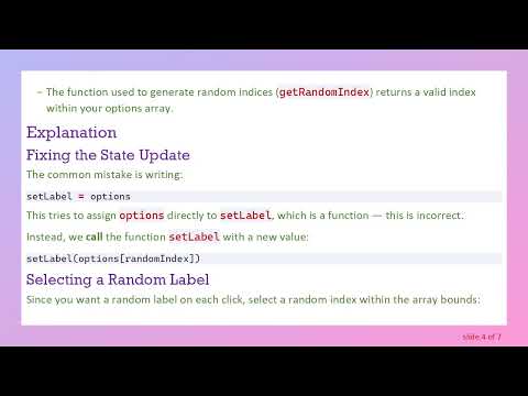 How to Create a Random Button in React that Changes Its Label