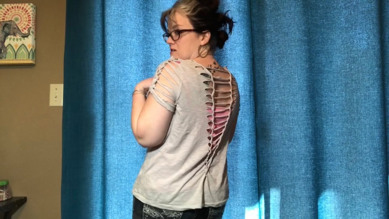 Ripped Rock Band Tee from Old Tshirt YouTube