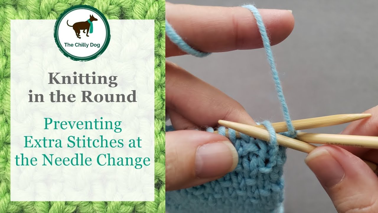 How to knit in the round on double-pointed needles for beginners