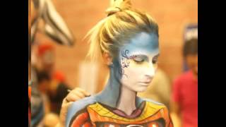 Body painter Maurizio Fruzzetti