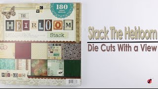 Stack de papeles The Heirloom de DCWV