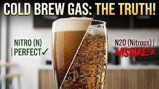 Nitrogen Vs Nitrous Oxide For Cold Brew Coffee