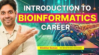 Introduction to Bioinformatics Career #bioinformatics #bioinformaticsforbeginners #career