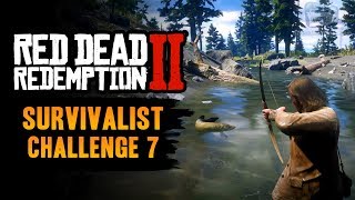 Red Dead Redemption 2 Survivalist Challenge #7 Guide - Kill 8 animals using Small Game Arrows