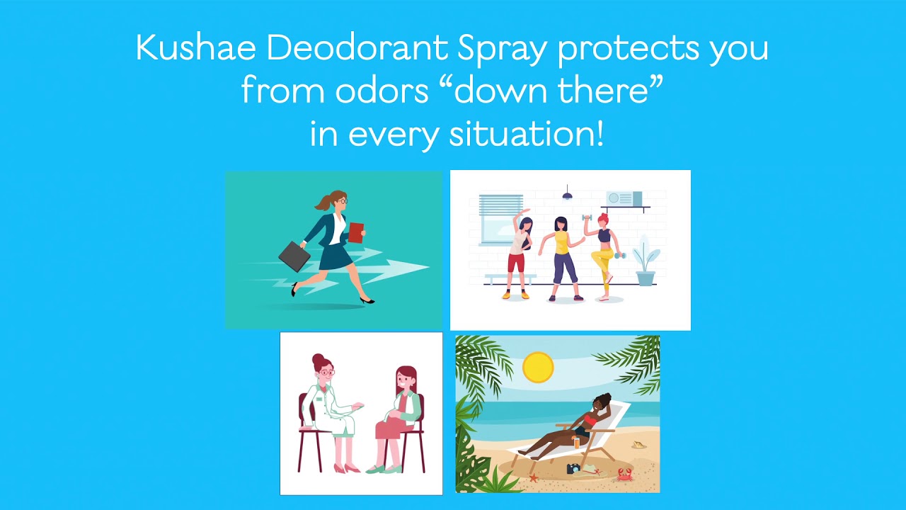 Kushae deodorant spray