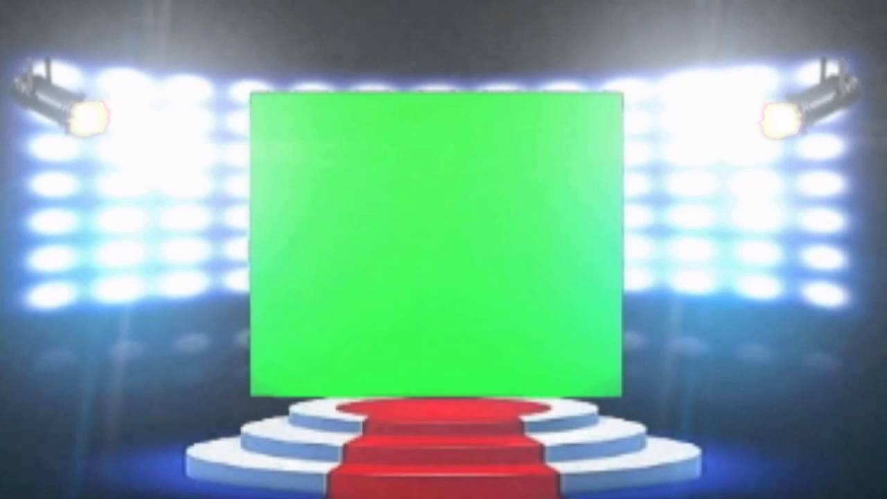 HD Stage Green Screen Show Royalty Free Video Background ...